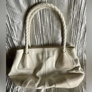 Cream Color-Leather Bag